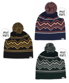 Gorro de Lana (Beanie) MMM Style con Pompón