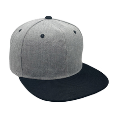Gorra Snapback Gris Melange Texturado - comprar online