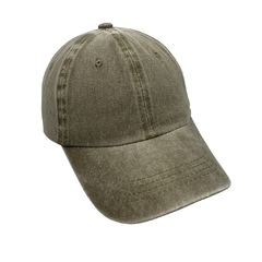 Gorra Clásica de Denim Lavado (tipo Gastado) 1 Color Pleno - tienda online