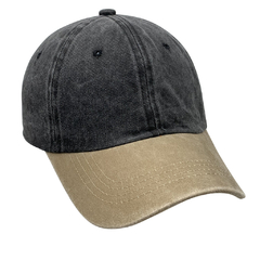 Gorra Clásica de Denim Lavado (tipo Gastado) 2 Colores Combinados en internet