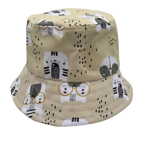 Sombrero tipo Piluso Estampado para niños y bebés Ideal para Playa y Pileta