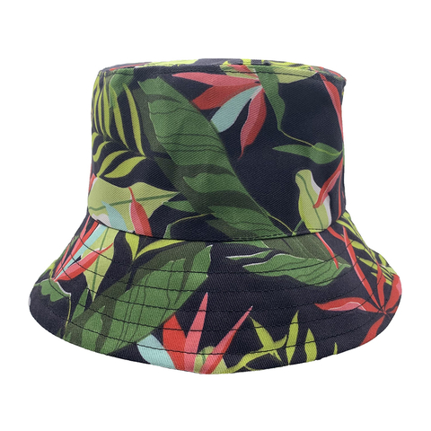 Sombrero tipo Piluso / Bucket / Pescador Estampado con Forro Interno de Algodón