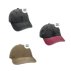 Gorra Clásica de Denim Lavado (tipo Gastado) 1 o 2 Colores para Niños