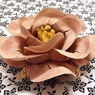 Fabric Flower Wrappers for Wedding Sweets Cecilia (30 pieces) on internet