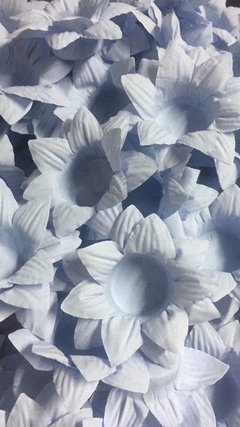 fabric-flower-wrappers-for-wedding-sweets-daisy-blue