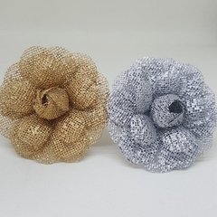 napkin-holder-for-wedding-flower-gold-and-silver