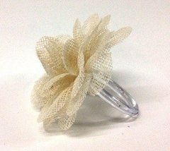 Napkin Holder for Weddings Flower in Ecomesh (10 pieces) - buy online