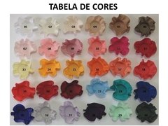 Fabric Flower Wrappers for Sweets Mini Rounded Camellia (30 pieces) - online store