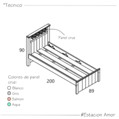 Cama Country 3 - comprar online