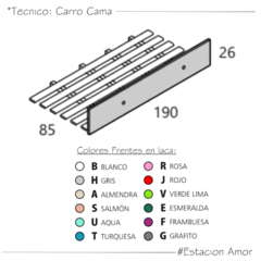 Carro Cama - comprar online