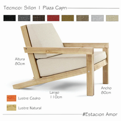 Sillón 1 Plaza Capri en internet