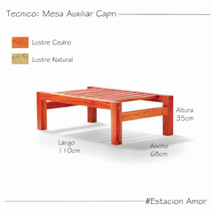 Mesa Auxiliar Capri en internet