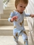 PIJAMA ENTERITO LEOPARDOS CELESTE Talle 12/18 meses