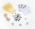 SET MERI MERI DE 8 GLOBOS GRANDES (18¨pulg) Con PLATEADOS, SOGA Y STICKERS - My Everyday Magic