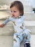 PIJAMA ENTERITO LEOPARDOS CELESTE Talle 12/18 meses - My Everyday Magic