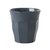 SET melamina PLATO Y VASO DARK GREY - Gris