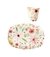 PLATO RECTANGULAR FLOREADO SELMAS - comprar online