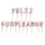 VELAS FELIZ CUMPLEAÑOS ( plateado, gold rose y dorado)