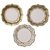 PLATOS DISEÑO GOLD PORCELAIN