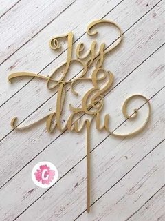 Imagen de Adorno de Torta Topper Personalizado
