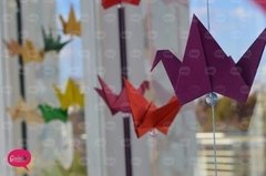 Móvil de grullas para Souvenir