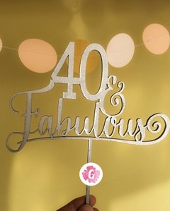 Cake topper de madera para tortas con frases