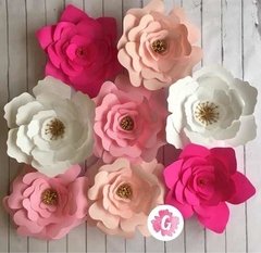Flores Gigantes Decoración Eventos Casamientos 45 Y 50cm