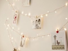 Guirnalda de Luces Led + 20 Fotos Polaroid - tienda online