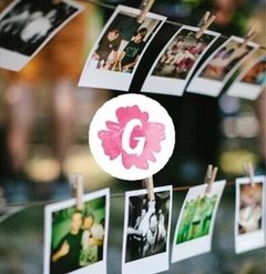 Guirnalda Banderin de 12 Fotos Polaroid en internet
