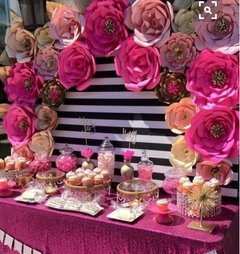 Fondo para Candy Bar (rayas o madera) - comprar online