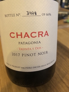 Chacra Treinta y Dos Pinot Noir - comprar online