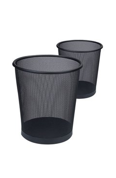 Cesto para Papeles Negro Pequeño