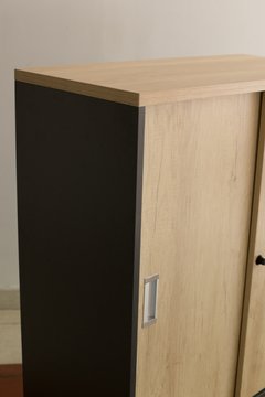 Armario con 2 puertas corredizas y cajón - comprar online