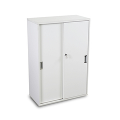 Armario con 2 Puertas Corredizas Blanco