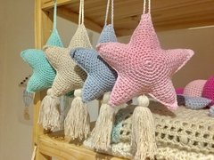 Deco tejida - Picaportero Estrella tejido al crochet - comprar online