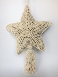 Deco tejida - Picaportero Estrella tejido al crochet - comprar online