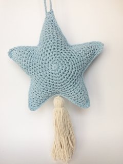 Deco tejida - Picaportero Estrella tejido al crochet. Amigurumi - tienda online