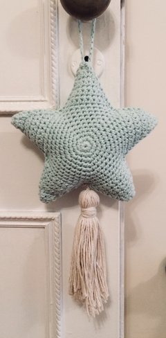 Deco tejida - Picaportero Estrella tejido al crochet en internet