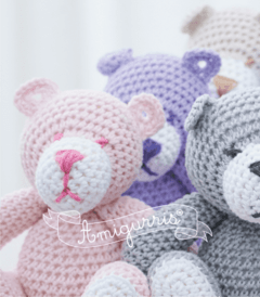 Muñeco tejido de apego - Teddy - Amigurris