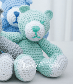 Muñeco tejido de apego - Teddy - tienda online