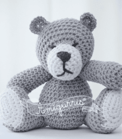 Imagen de Muñeco tejido de apego - Teddy