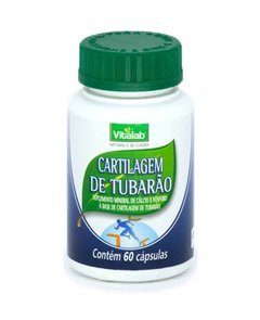 CARTILAGEM DE TUBARÃO - 60 CÁPSULAS DE 500mg