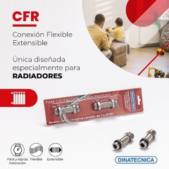 FLEXIBLE ACERO INOXIDABLE RADIADOR
