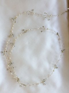 Tiara delicada extra larga Estilo 7481 - tienda online