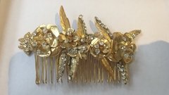 Peineta oro y miles de Brillo - comprar online