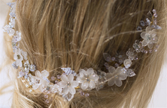 Tiara de flores heladas Estilo 7428