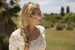 Tocado floral de jengibre Estilo 7552 - comprar online