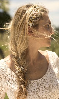 Horquilla floral de jengibre gold Estilo 75522