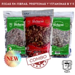 COMBO X 3 Almendras x 1 Kilo / Caju x 1k / Mix Frutos Secos x 1k Tostados y Salados