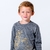 Remera Jersey Estampa Dinosaurio